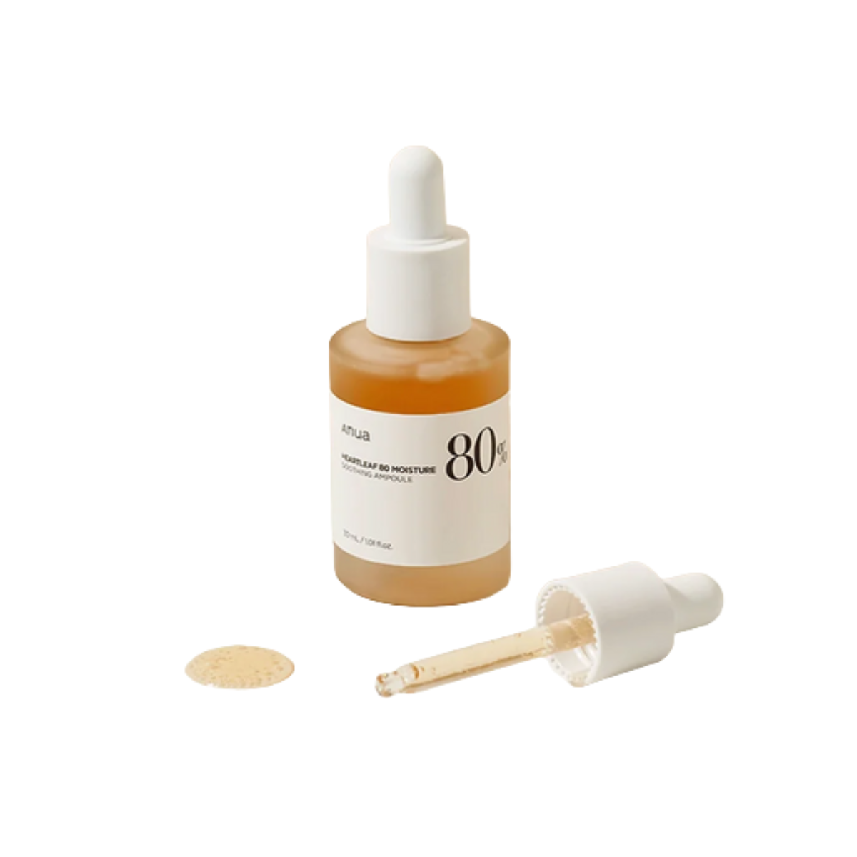ANUA HEARTLEAF 80% Moisture Soothing Ampoule
