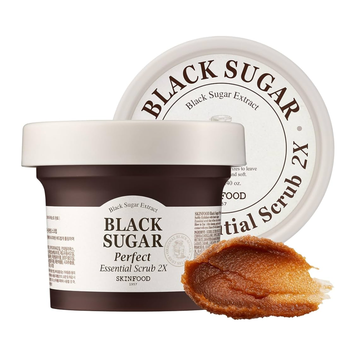 SKINFOOD BLACK SUGAR PERFECT ESSENTIAL SCRUB